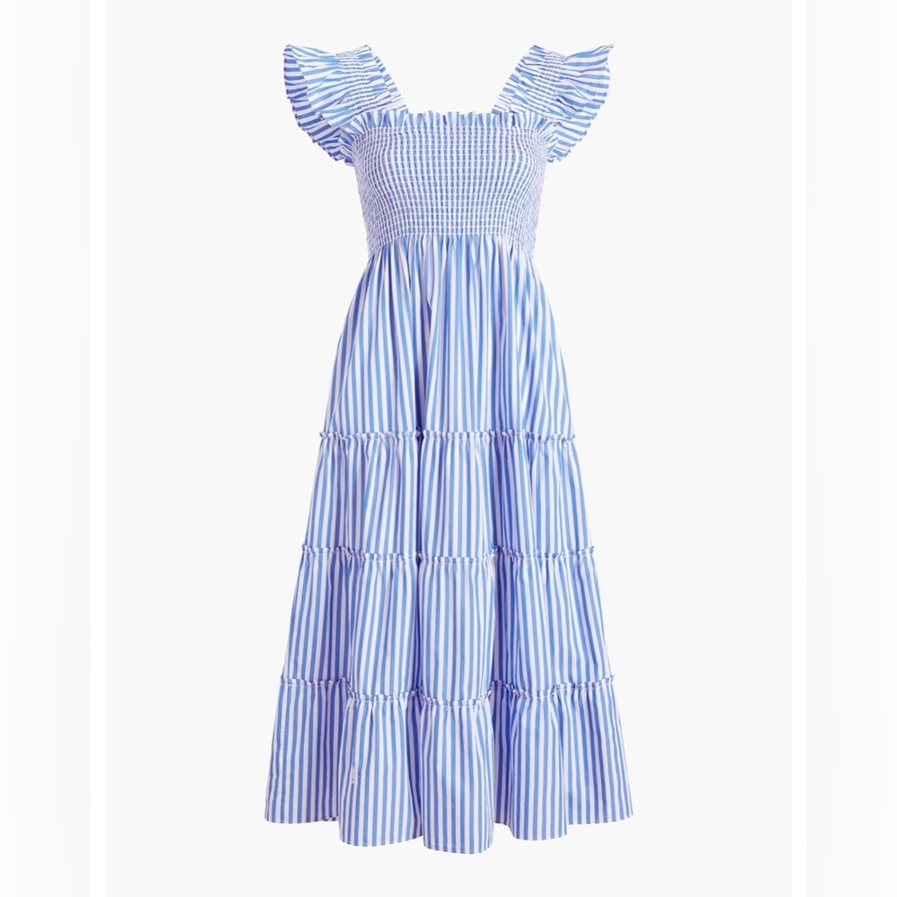 Hill House Ellie Nap Dress - Blueberry Stripe, Size M